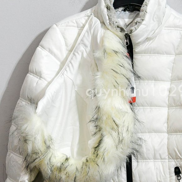NWT Nautica women Puffer Jacket in white - Picture 9 of 9